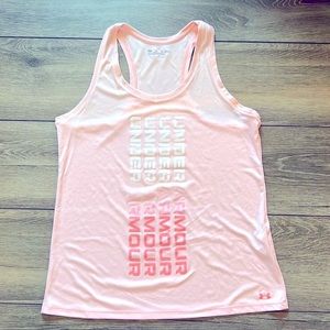 Under Armour Heat Gear Logo Racerback Tank